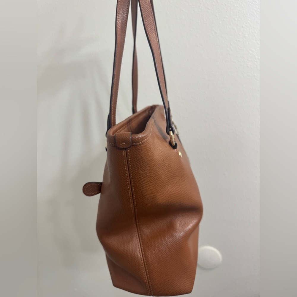 Coach grain Leather vintage Tote Bag - Picture 10 of 12